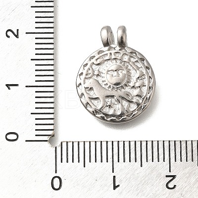 Anti-Tarnish 304 Stainless Steel Pendants STAS-I321-74P-1