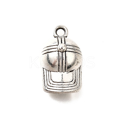 Tibetan Style Alloy Pendants TIBE-L008-08AS-1