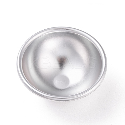Aluminum Half Sphere Molds AJEW-E048-01P-02-1