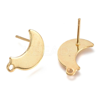 304 Stainless Steel Stud Earring Findings STAS-K212-03G-1