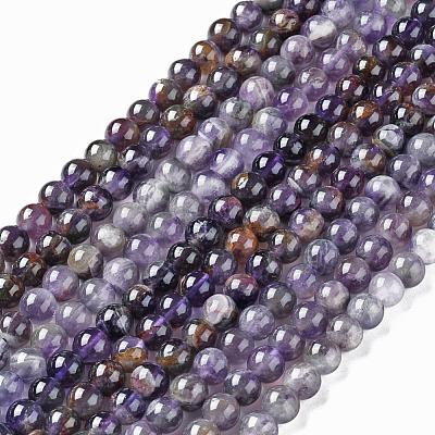 Natural Amethyst Beads Strands G-G779-05-1