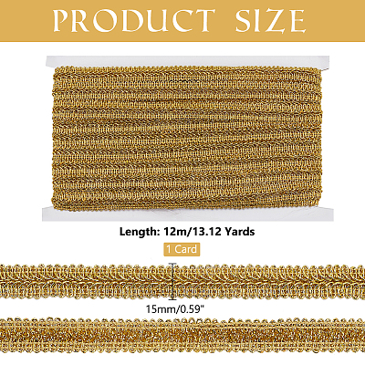 Polyester Centipede Lace Ribbon OCOR-WH0088-43A-01-1