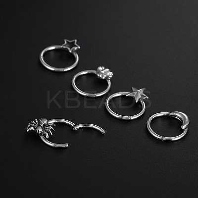 Halloween Stainless Steel Nose Rings WGADCDD-01-1