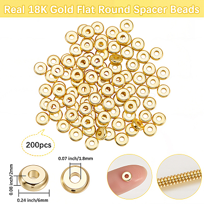 Brass Beads KK-BBC0021-17D-1