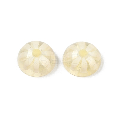 Transparent Epoxy Resin Decoden Cabochons CRES-S367-06-1