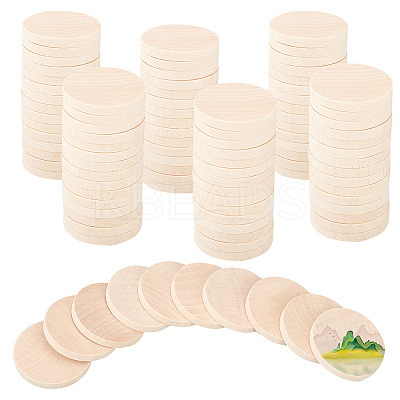 100Pcs Grass Wood Cutouts WOOD-PH0002-53A-1