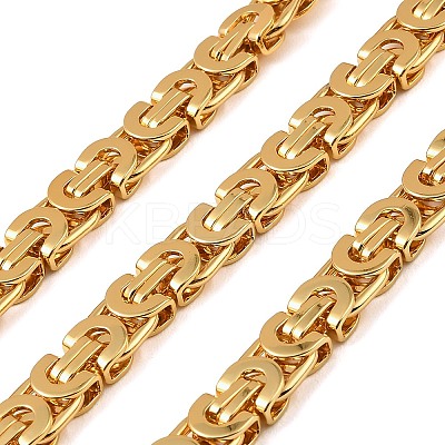 201 Stainless Steel Byzantine Chains SA-E001-14G-04-1
