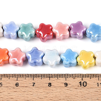 Handmade Porcelain Bead Strands PORC-N011-04-1