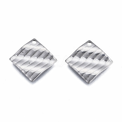 Non-Tarnish 304 Stainless Steel Pendants STAS-S080-054P-NR-1