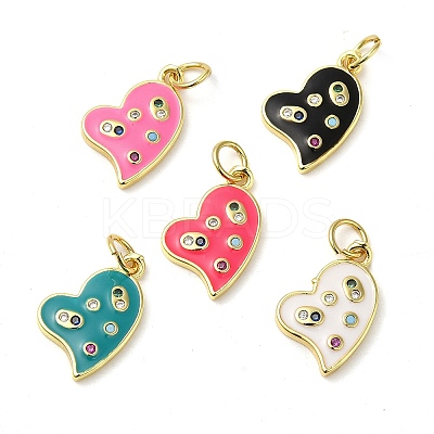 Rack Plating Brass Pendants KK-M271-03G-1