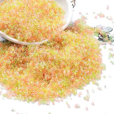 Transparent Colours Glass Seed Beads SEED-H003-01J-1