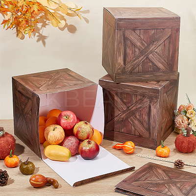 Paper Box for Party Decoration AJEW-WH0696-022B-1