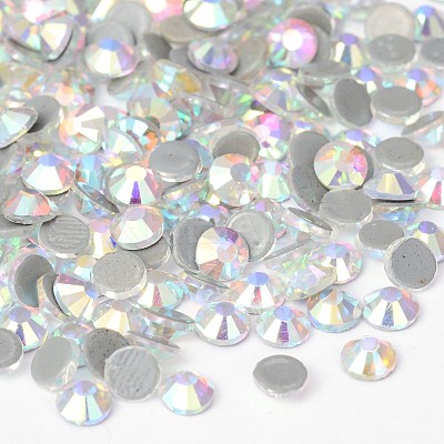 Glass Hotfix Rhinestone RGLA-A019-SS8-101-1
