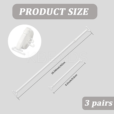 Polyester Bra Straps DIY-WH20011-50B-1
