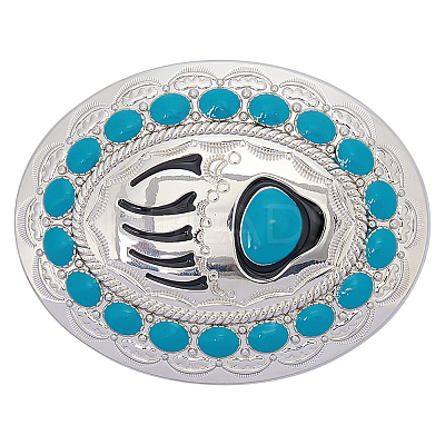 Alloy Enamel Buckle Clasps FIND-WH0126-367-1