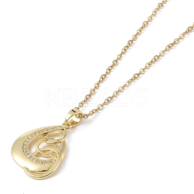 201 Stainless Steel Cable Chain Necklaces NJEW-P309-13G-1