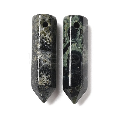 Natural Kambaba Jasper Pointed Pendants G-D460-01U-1