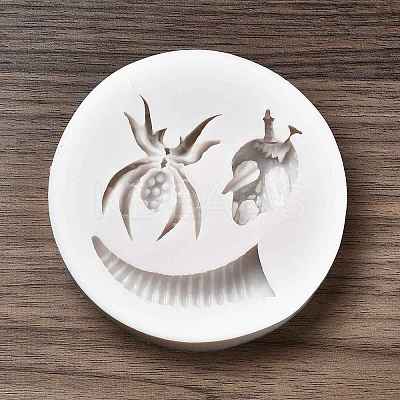 DIY Halloween Ornament Food Grade Silicone Molds DIY-G054-B01-1