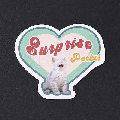 49Pcs Cat and Dog PVC Self Adhesive Stickers Set STIC-C003-01-1