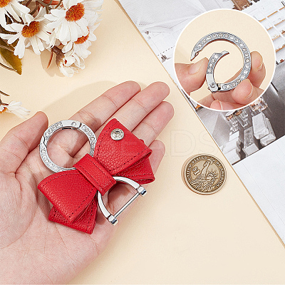 Imitation Leather Keychains AJEW-WH20020-138A-1