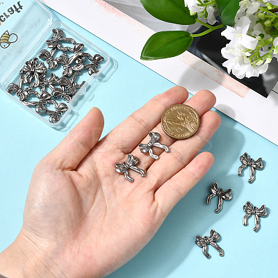20Pcs 304 Stainless Steel Pendants STAS-BBC0007-78P-1