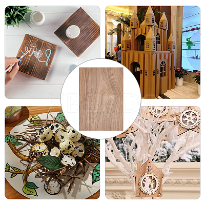 Walnut Wood Sheet DIY-WH0542-15-1