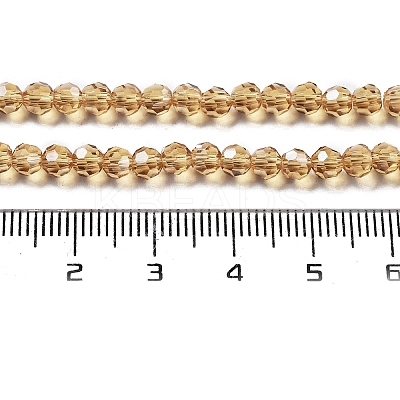 Electroplate Transparent Glass Beads Strands LS-EGLA-A035-T4mm-A17-1