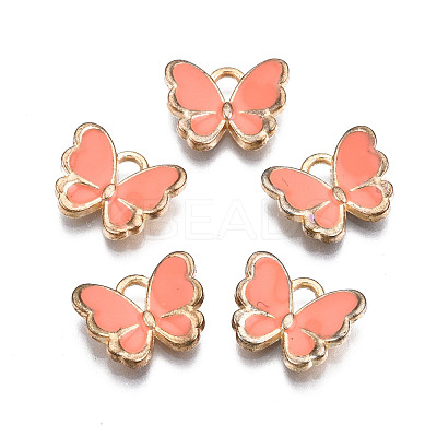 Alloy Enamel Charms ENAM-S121-070I-1