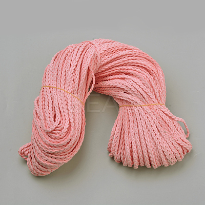 Braided Faux Suede Cord LW-Q008-2.7mm-1038-1