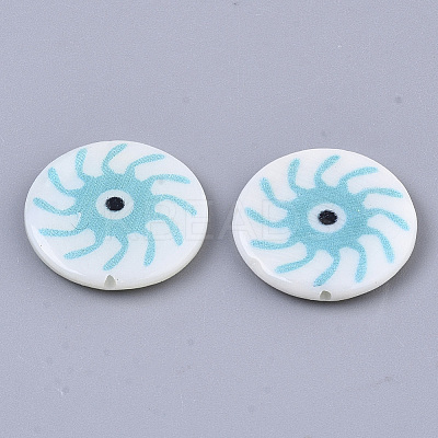 Natural Freshwater Shell Beads SHEL-R023-04C-1