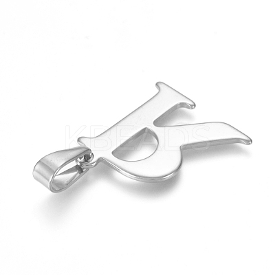 Non-Tarnish 304 Stainless Steel Pendants STAS-F106-95P-R-1