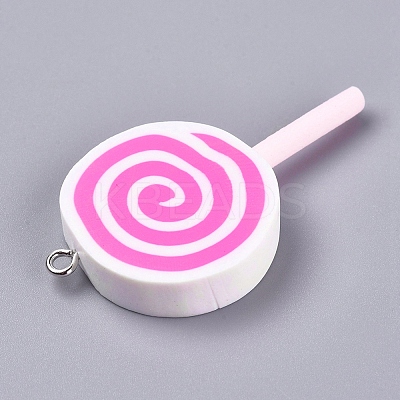 Handmade Polymer Clay Pendants LS-CLAY-L002-A05-1