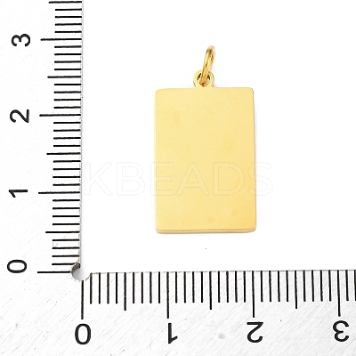 304 Stainless Steel Enamel Pendants LS-STAS-U049-04C-05G-1