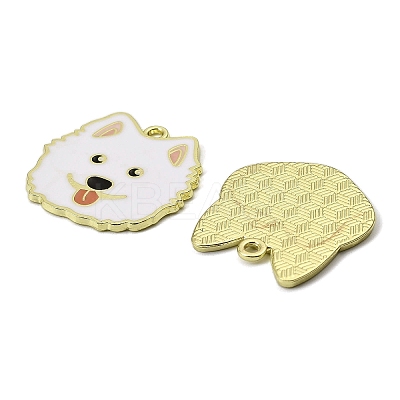 Alloy Enamel Pendants FIND-I064-04G-03-1