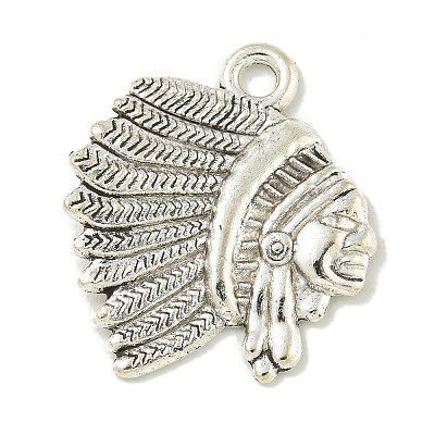 Tibetan Style Alloy Pendants FIND-U015-47AS-02-1
