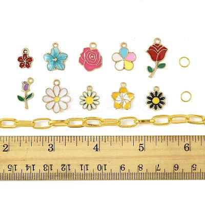 DIY Bracelet Making Kits DIY-FS0010-08A-1