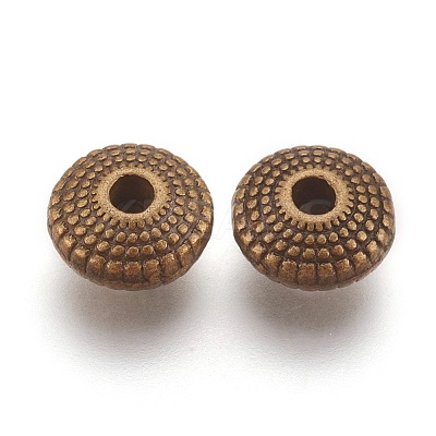 Tibetan Style Alloy Spacer Beads MLF0391Y-NF-1