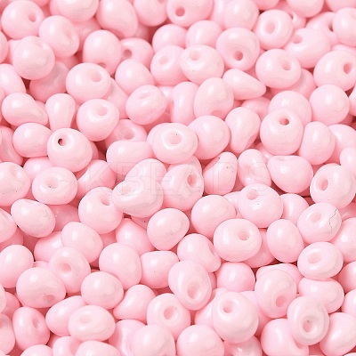 6/0 Opaque Baking Paint Glass Seed Beads X1-SEED-M012-02A-31-1