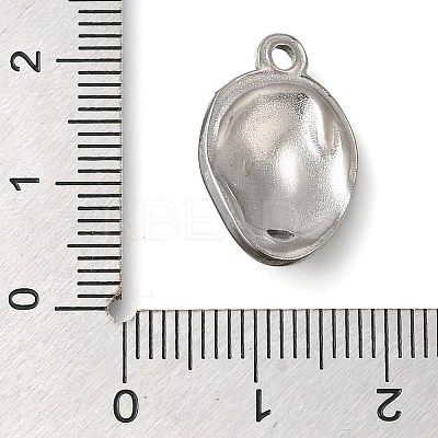 Anti-Tarnish 304 Stainless Steel Pendants STAS-I310-13P-1