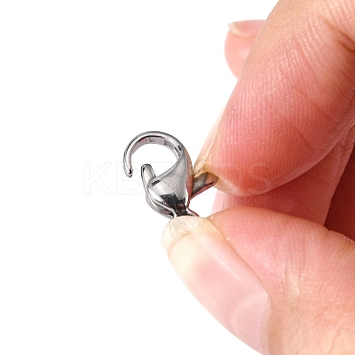 Tarnish Resistant 304 Stainless Steel Lobster Claw Clasps LS-STAS-M262-01-13mm-1