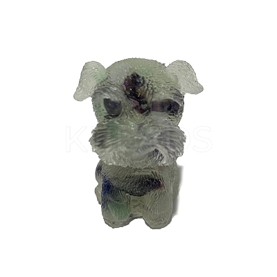 Resin Dog Display Decoration PW-WG36855-11-1