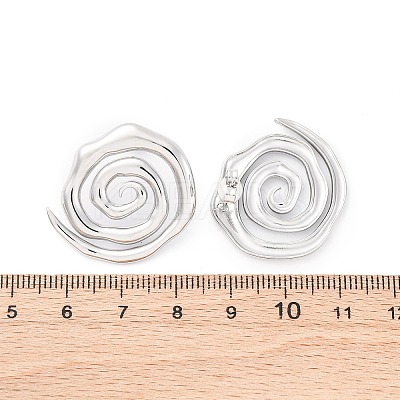 304 Stainless Steel Stud Earrings for Women LS-EJEW-K306-15P-1