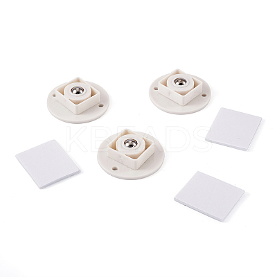 4 Sets ABS & Steel Universal Wheels 360°Rotation Pulley Ball FIND-SW0001-07-1