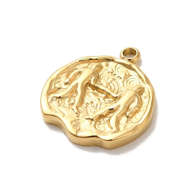 304 Stainless Steel Pendants STAS-B074-08G-05-1