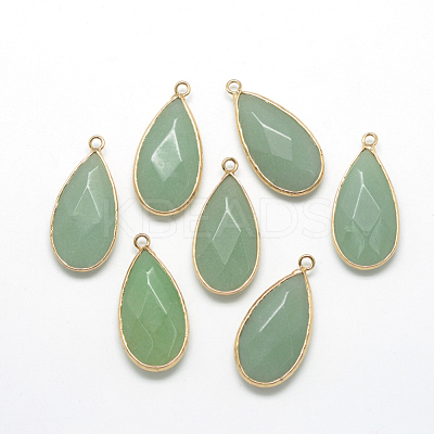 Natural White Jade Pendants G-S221-10G-1