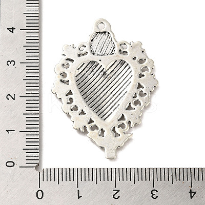 Tibetan Style Alloy Pendants PALLOY-M217-01D-AS-1