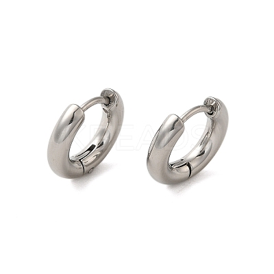Non-Tarnish 304 Stainless Steel Hoop Earrings EJEW-P177-P-26-1