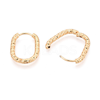 304 Stainless Steel Hoop Earrings STAS-T074-31G-1