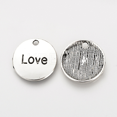 Tibetan Style Alloy Pendants LS-TIBEP-Q078-23AS-RS-1