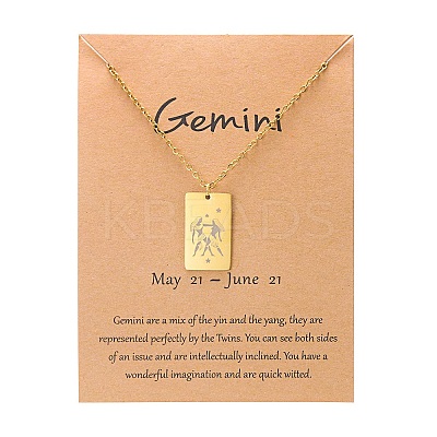 Twelve Constellations Pendants Necklaces PW-WG2D875-11-1